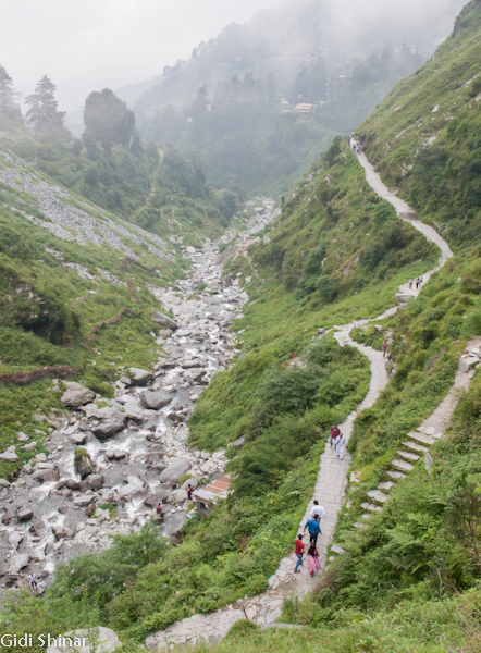 בבית קפה במפל הקטן באגסו