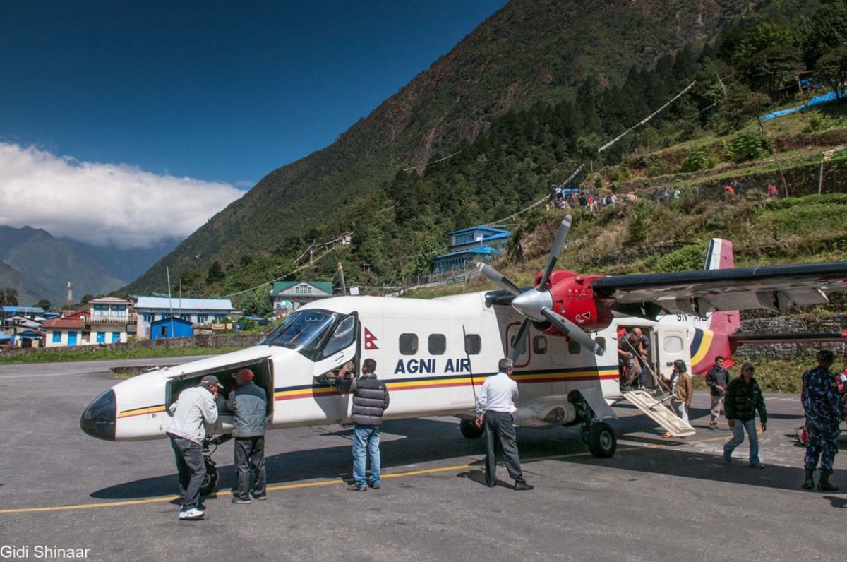 airplane to Lukla